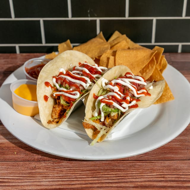 Al's Taco Platter.