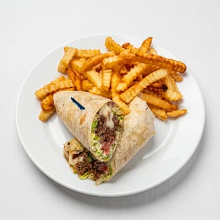 Sliced Steak Wrap