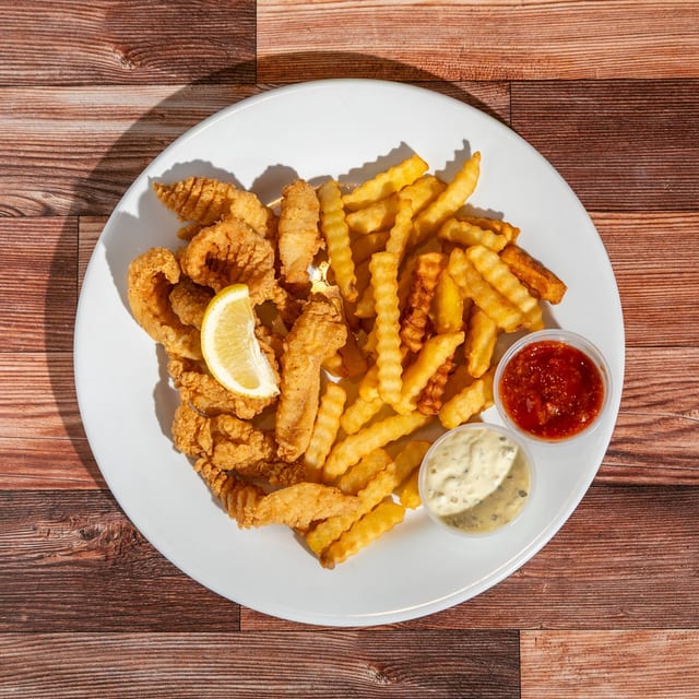 Grouper Finger Dinner.