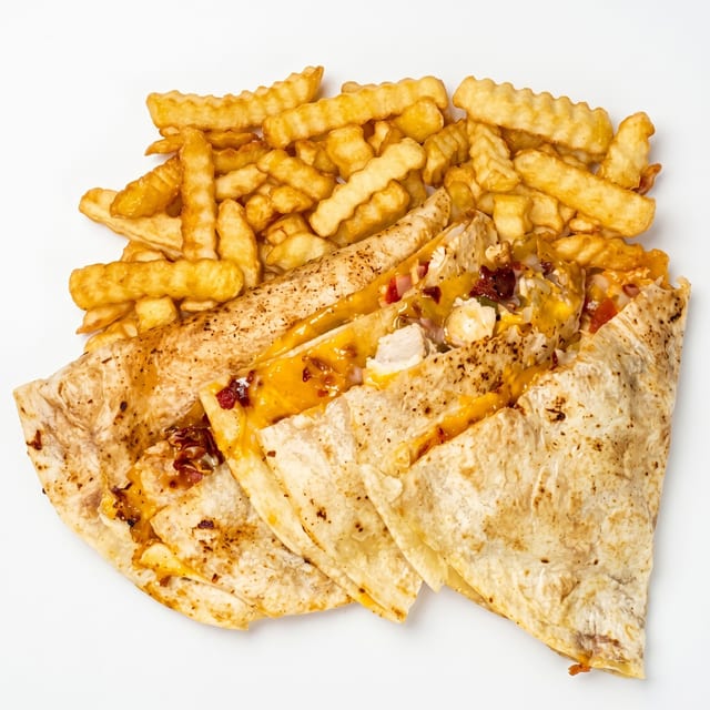 Cheese Quesadilla.